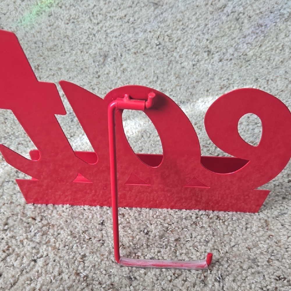 Red 'Eat' Decorative Cookbook Holder - Picture 2 of 4
